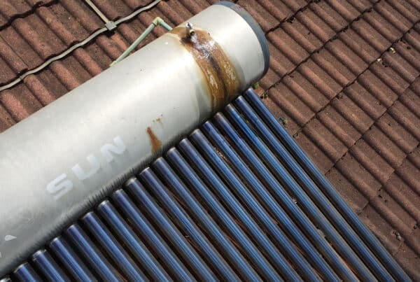 Evacuated tube solar collector overheating in Kenya