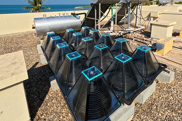 SolarisKit HelioPro solar water heater Rixos Hotel Installation