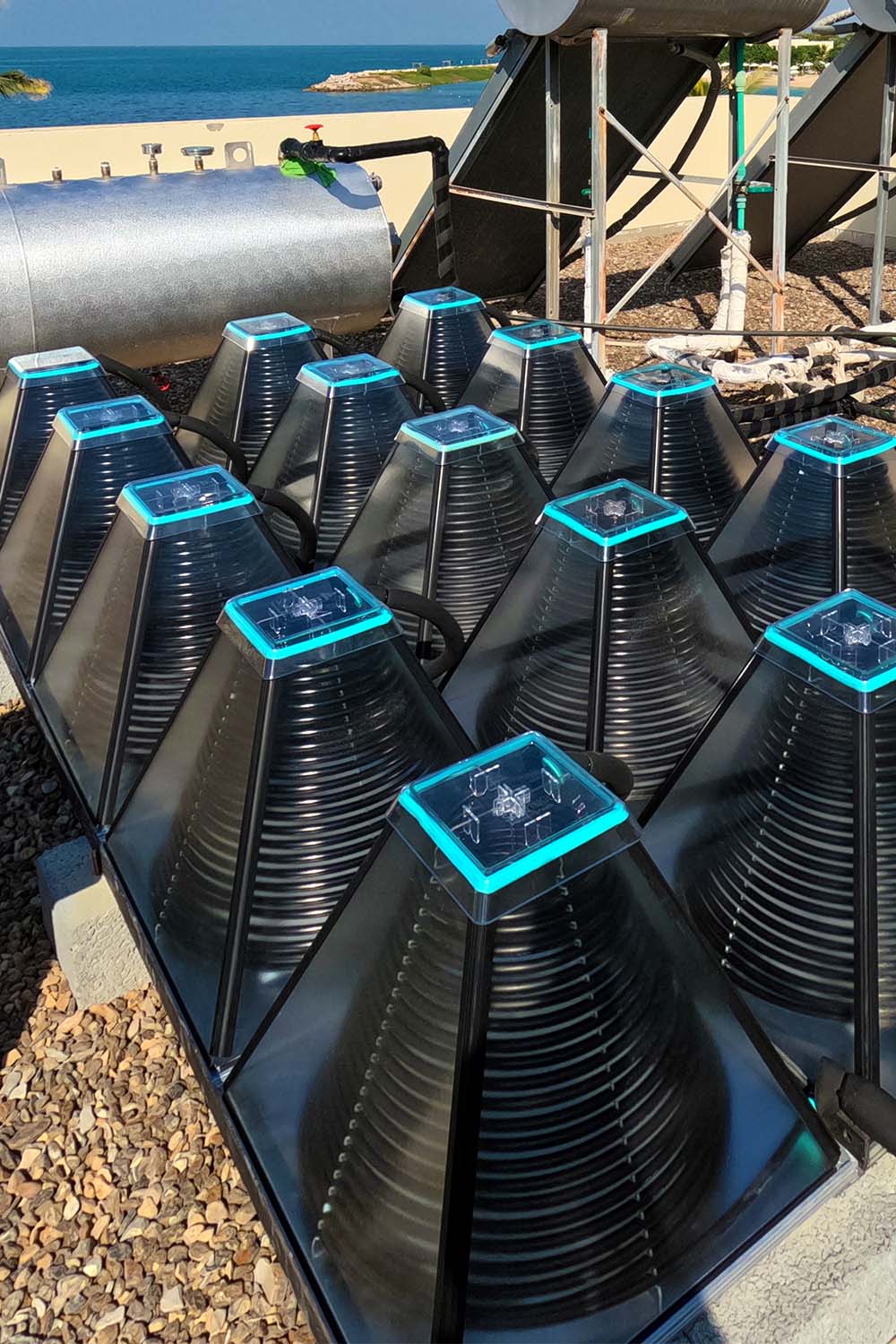 SolarisKit Rixos hotel installation portait